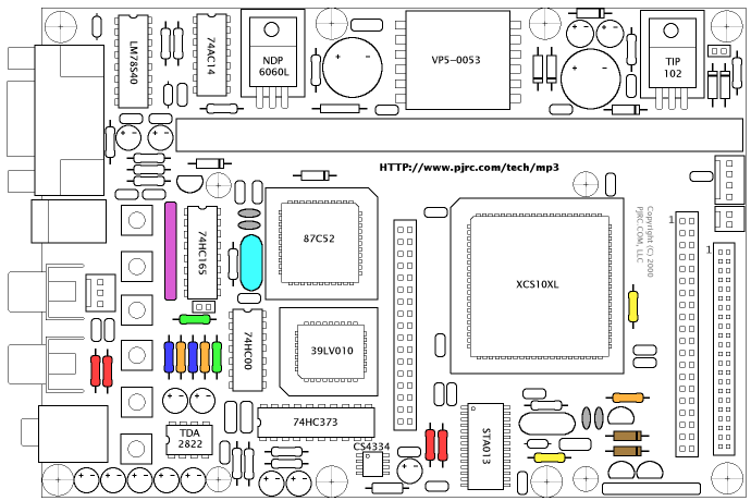 Parts Placement Illustration, Step 2