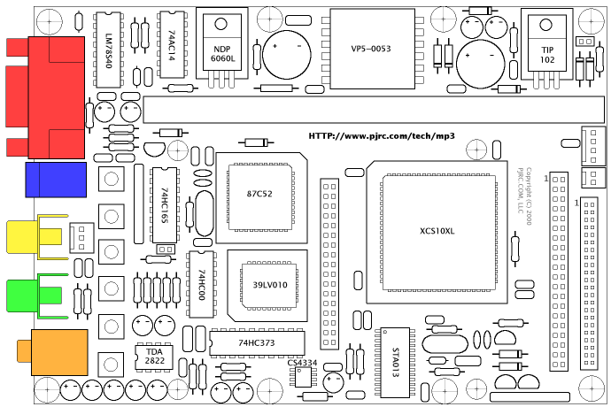 Parts Placement Illustration, Step 6