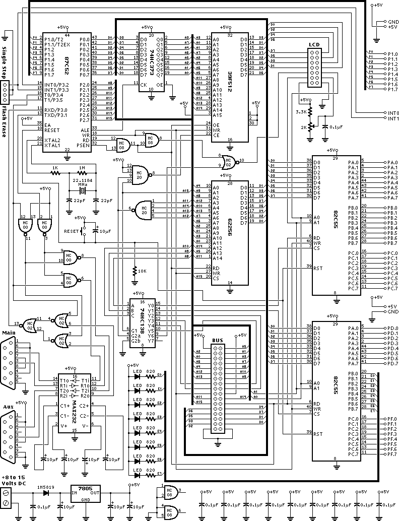 Schematic Needed For QuickShot QS-5836 Midi Controller ... logic diagram of ram 
