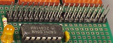 Photo: Close-Up of IDE Circuit