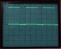 Oscilloscope Screen Photo