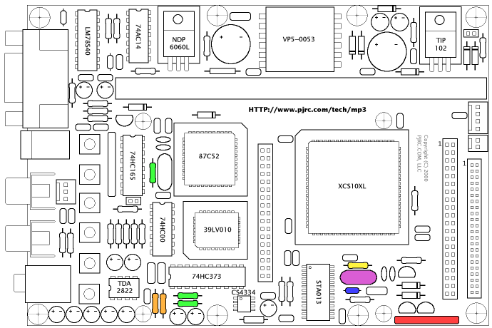 Parts Placement Illustration, Step 3