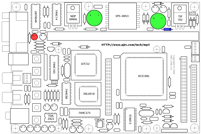 Parts Placement Illustration, Step 10