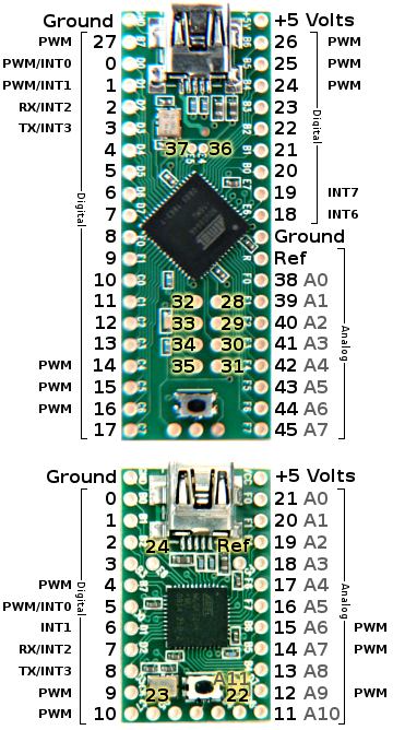 use the teensy 2++ as spi programmer